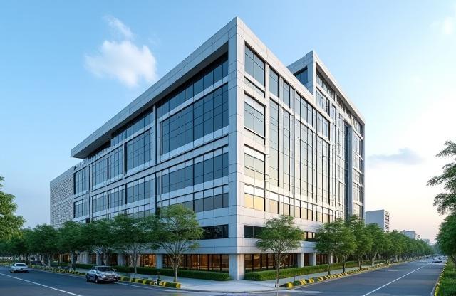 Exterior photo of the Infotech Park Road office building in Bangalore