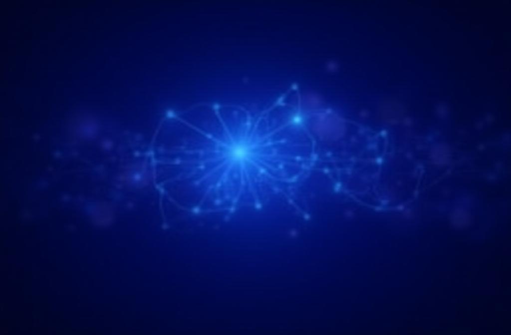 Abstract digital background representing artificial intelligence and data
